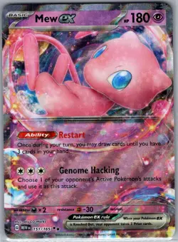 Mew ex - 151/165 SV: Scarlet & Violet 151 - Pokemon Card - NM - Image 1