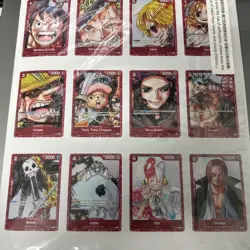 One Piece TCG Premium Card Collection Film Red Edition English Factory Sealed - Image 3