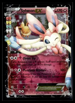 Pokemon TCG Sylveon EX RC21/RC32 Generations Ultra Rare Holo Card LP - Image 1