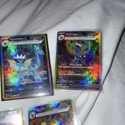 Pokemon TCG Vaporeon Umbreon Flareon Leafeon Espeon EX Holo Lot 8 Cards - Image 3