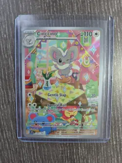 Cinccino 183/162 SV05: Temporal Forces Holo Illustration Rare IR - Pokemon Card - Image 2