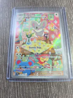 Cinccino 183/162 SV05: Temporal Forces Holo Illustration Rare IR - Pokemon Card - Image 3