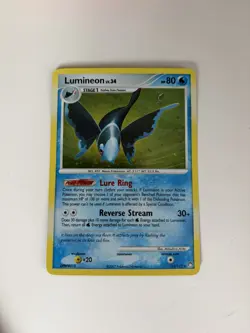 Pokemon Lumineon Holo 11/123 Mysterious Treasures NM - Image 1
