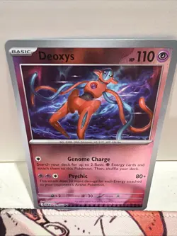 Pokemon TCG Chaos Rising Deoxys Reverse Holo 031/086 - Image 1