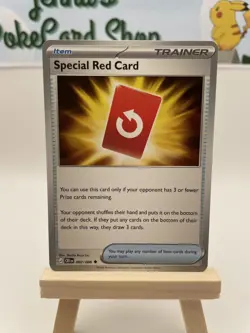 Special Red Card - 082/086 - Chaos Rising - Pokemon TCG - NM - Image 1