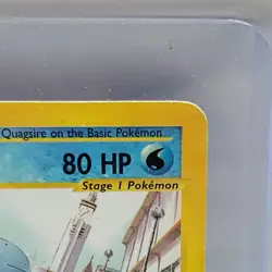 Pokemon TCG Quagsire 30/147 Aquapolis Rare Non-Holo Card - Image 3