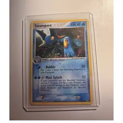Nintendo Swampert 5/17 POP Series 1 Holo Rare English Stage 2 100 HP 2004 - Image 1