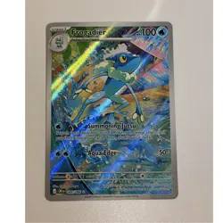 Frogadier 089/086 Secret Rare Full Art Holo Crimson Invasion Pokemon TCG 2017 - Image 1