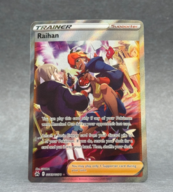Pokemon - GG65/GG70 Raihan Trainer Crown Zenith GG Ultra Rare Holo NM TCG - Image 1