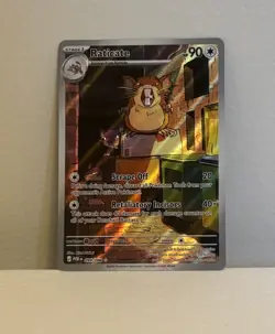Pokemon Raticate POR 099/088 Foil Stage 1 90 HP Rat Pokemon TCG English - Image 1