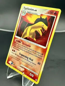 Pokemon Typhlosion 16/123 Mysterious Treasures Holo Rare 110 HP Stage 2 - Image 3