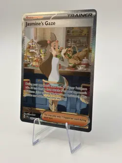 Pokemon TCG Jasmine's Gaze SIR Holo Trainer Surging Sparks #245/191 - Image 2