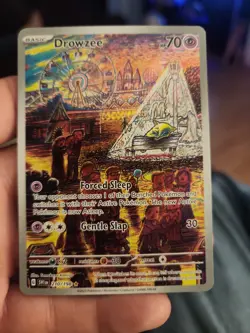 Pokemon TCG Scarlet/Violet Drowzee Base Set Holo Rare Card 210/198 - Image 1