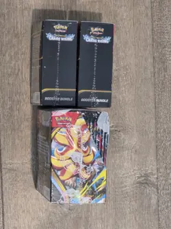 Pokemon TCG Chaos Rising Booster Display Box (Small Tear) + x2 Booster Bundles - Image 3