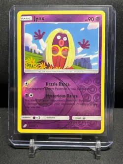 Jynx 68/181 Reverse Holo Pokemon 2019 S&M Team Up LP - Image 1