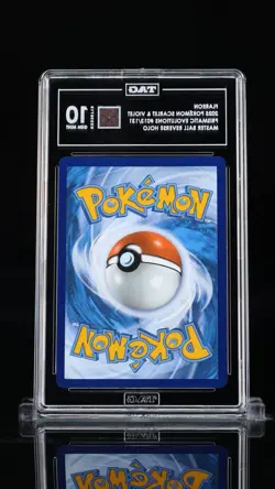Flareon Pokemon Prismatic Evolutions Reverse Holo Master Ball #013/131 TAG 10 - Image 2