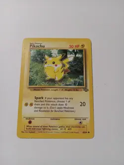 1999 Pokemon Jungle Pikachu #60/64 Pikachu 1999 #60/64 Pokemon - Image 1