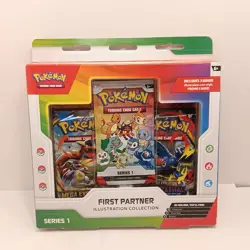 Pokemon First Partner Illustration Collection Series 1 Sealed - Image 1