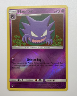Haunter 69/214 Uncommon Unbroken Bonds Reverse Holo Pokemon NM 2019 English - Image 2
