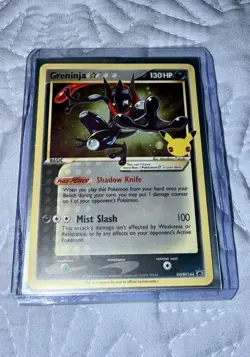 Pokemon Greninja Star Sword & Shield Black Star Promo #SWSH144 - Image 1