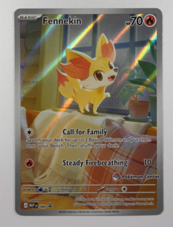 Fennekin 080 Pokemon Center Chaos Rising Stamped Promo - Image 1