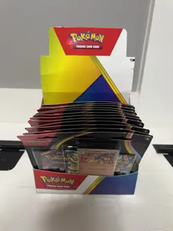Pokemon TCG ME04 Chaos Rising 3 Pack Blister DISPLAY CASE 12 Total 3PK Blisters - Image 2