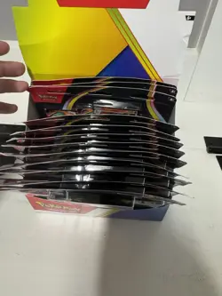 Pokemon TCG ME04 Chaos Rising 3 Pack Blister DISPLAY CASE 12 Total 3PK Blisters - Image 4