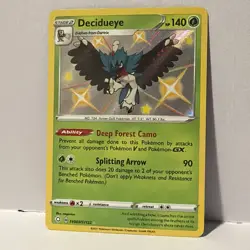 Decidueye SV003/SV122 Baby Shiny - Shining Fates - Pokemon TCG - SHIPS FAST - Image 2