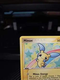 Minun 67/101 Pokemon Hidden Legends 2004 LP - Image 2