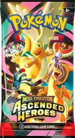 Pokemon TCG: Mega Evolution Ascended Heroes Booster Pack *ON HAND* - Image 1