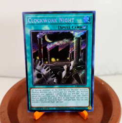 Yu-Gi-Oh Clockwork Night RA03-EN071 1st Ed - Secret Rare - NM! Continuous Spell - Image 1
