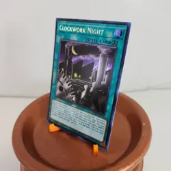 Yu-Gi-Oh Clockwork Night RA03-EN071 1st Ed - Secret Rare - NM! Continuous Spell - Image 2