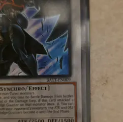 Yu-Gi-Oh! Konami Blackwing Synchro Lot Armor Master BATT-EN009 x3 Foil - Image 2
