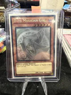 Yu-Gi-Oh! Dark Magician Girl Ghost Rare 1st Edition NM - Image 1