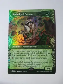 Keen-Eyed Curator (Showcase) Bloomburrow Foil - Image 1