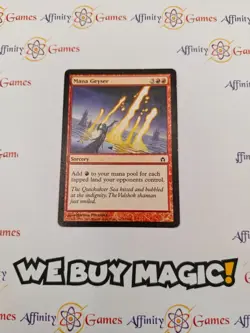 MTG | Mana Geyser | Fifth Dawn | Regular | Heavily Played | English - Image 1