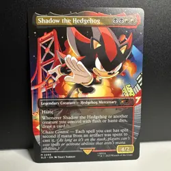 MTG: Magic the Gathering Secret Lair x Sonic Hedgehog: Friends and Foes Set of 8 - Image 3
