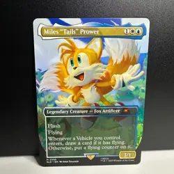 MTG: Magic the Gathering Secret Lair x Sonic Hedgehog: Friends and Foes Set of 8 - Image 4