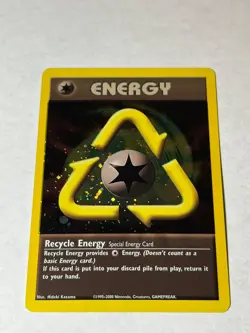 Recycle Energy (League Promo) Holo League & Championship Cards Pokemon NM - Image 1