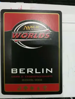 MTG World Championship CITY OF BRASS 8TH Gold Border - Image 2