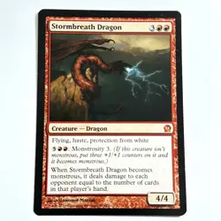 Stormbreath Dragon 143 M Theros Magic the Gathering MTG LP - Image 1