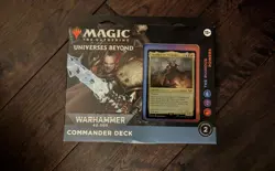 New in Box The Ruinous Powers MTG Commander Deck Warhammer 40,000 - Image 1