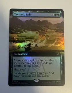 Tectonic Split (Extended Art) Avatar: The Last Airbender: Eternal-Legal Foil NM - Image 1