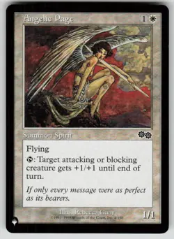 Angelic Page Common The List Reprints 4/350 MTG Near Mint 2020 - Image 1