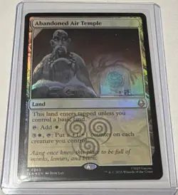 MTG Abandoned Air Temple 0263 Avatar: The Last Airbender Foil Land White English - Image 1