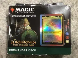 MTG Riders of Rohan LOTR Tales of Middle-Earth Commander Deck *DAMAGED BOX* - Image 1