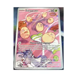 Pokemon Exeggcute 192/191 Sv08: Surging Sparks Illustration Rare Holo Card 1* - Image 1