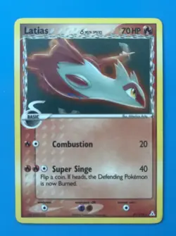 Latias 21/110 Delta Species Holon Phantoms Card Regular MP Pokemon TCG Card - Image 1