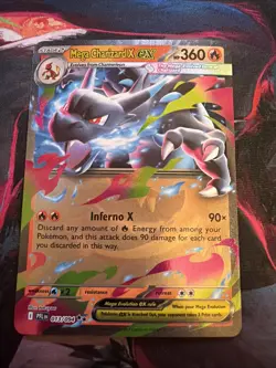 Pokemon TCG Mega Charizard X ex 013/094 Phantasmal Flames - NM English - Image 1