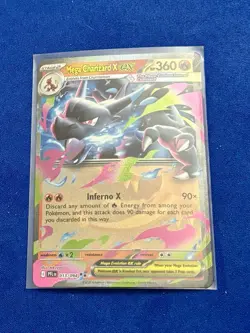 Pokemon TCG Mega Charizard X EX Phantasmal Flames 013/094 Double Rare Near Mint - Image 1